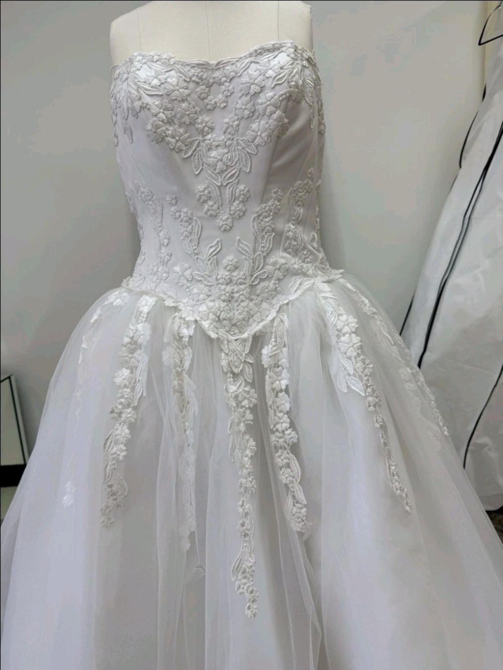 Vintage Moonlight Basque Waist Ball Gown Size 12 nwot